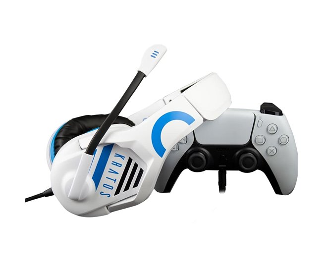 Auriculares con Micrófono Gaming Kratos Multicolor