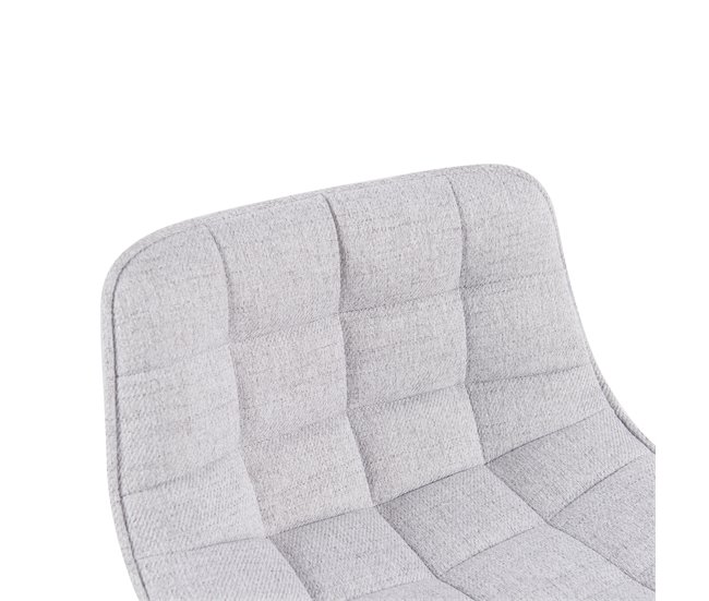 Pack de 2 taburetes ajustables ADAM  Gris Claro