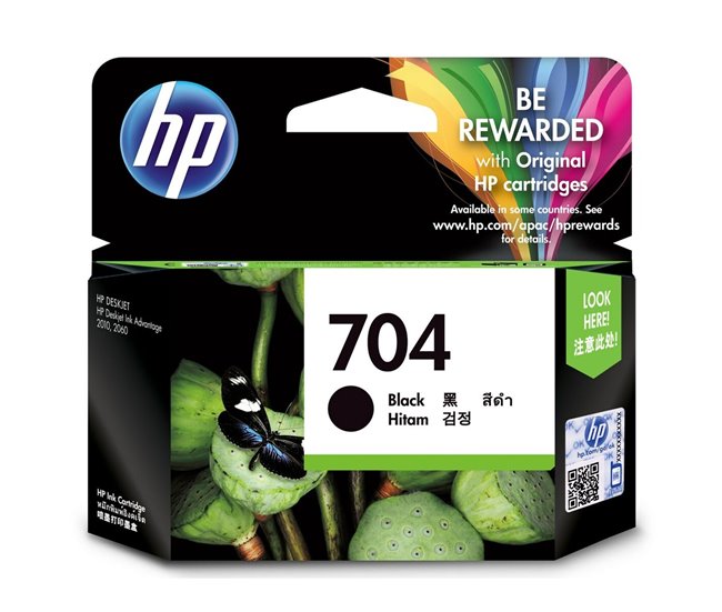 Cartucho de Tinta Original 704 Negro