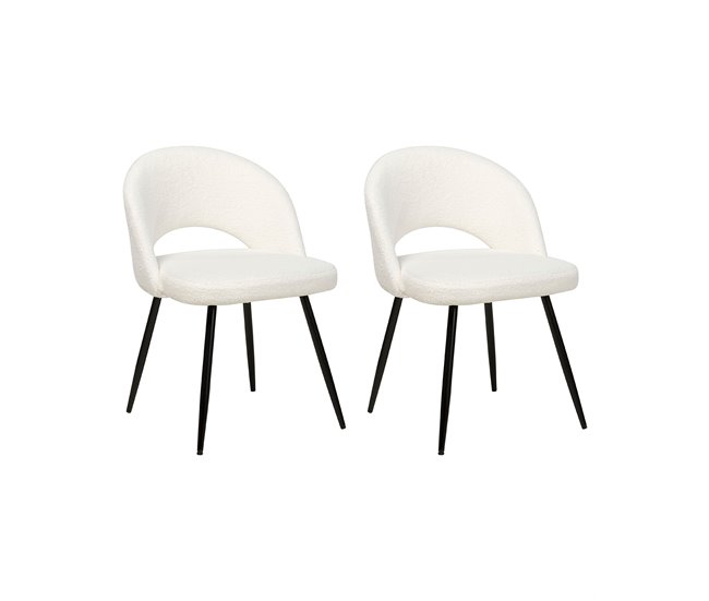 Beliani Silla de comedor ONAGA II Blanco