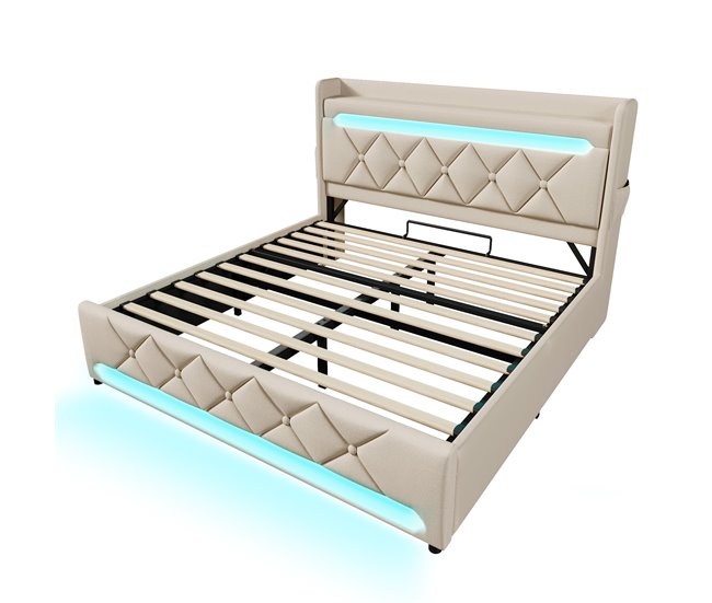 Canapés abatibles Beige