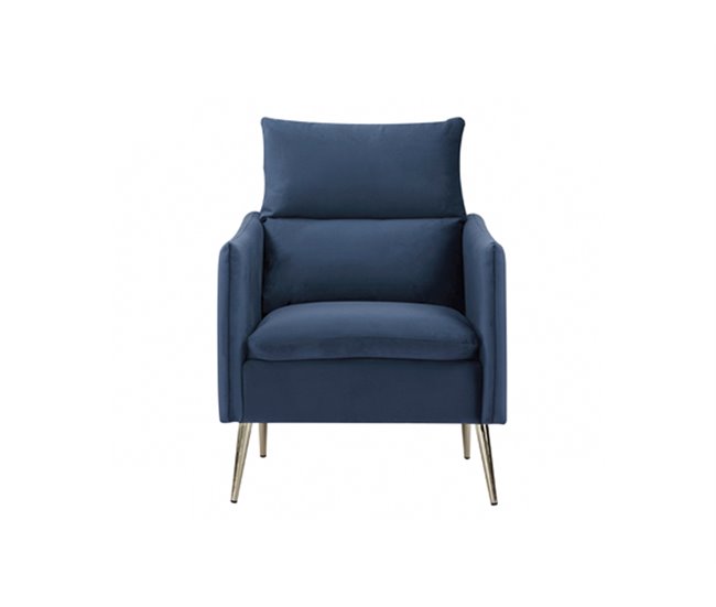 Sillón decorativo MINERVA Azul