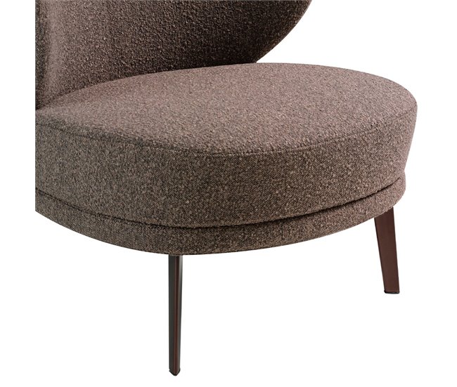 ANGEL CERDA Sillón tela marrón Marron