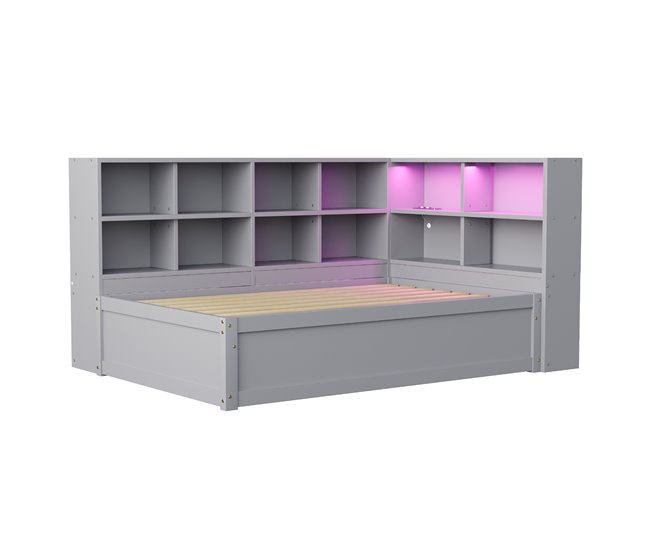 Canapés abatibles Gris