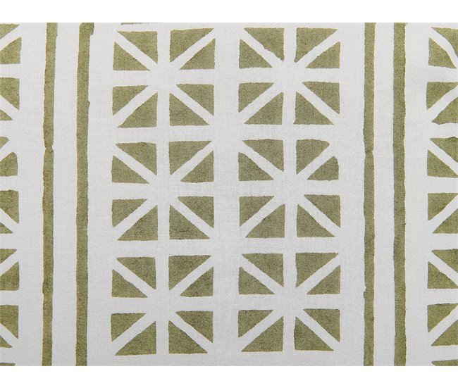 Beliani Cojín decorativo SYRINGA Verde