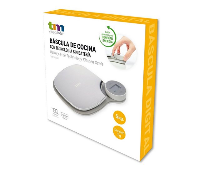 Báscula de Cocina Gris
