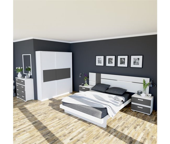 Dormitorio Ataneq Air 4C Plus Gris Oscuro
