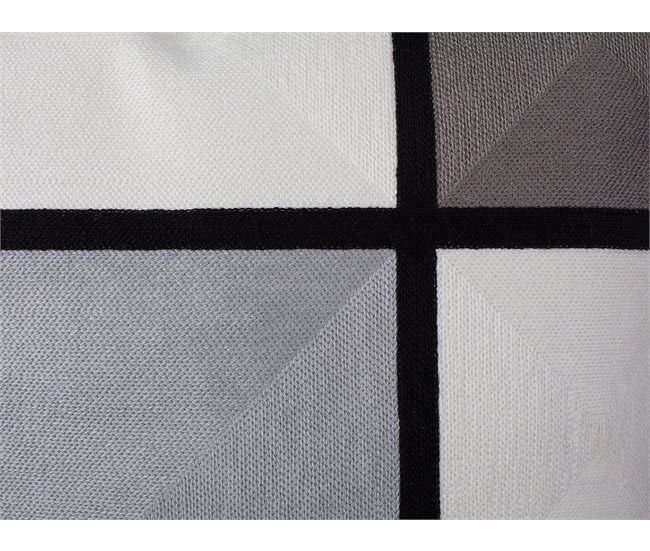 Beliani Cojín decorativo WEDELIA Gris