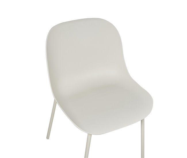 Beliani Silla de comedor BELOIT Beige