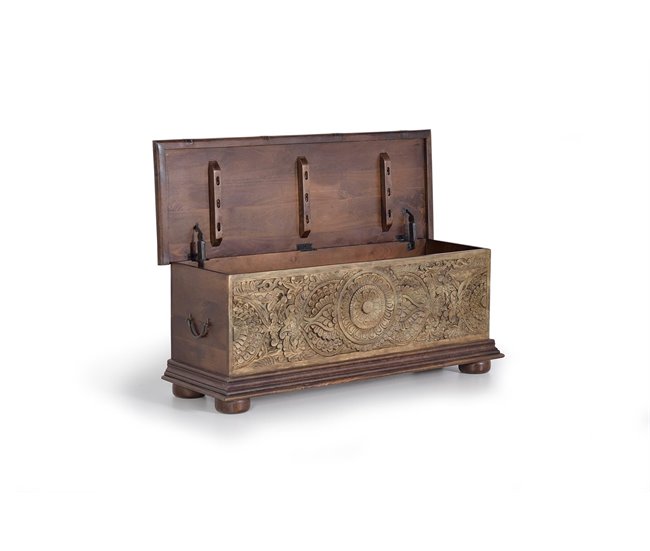 Baúl madera de mango Marron