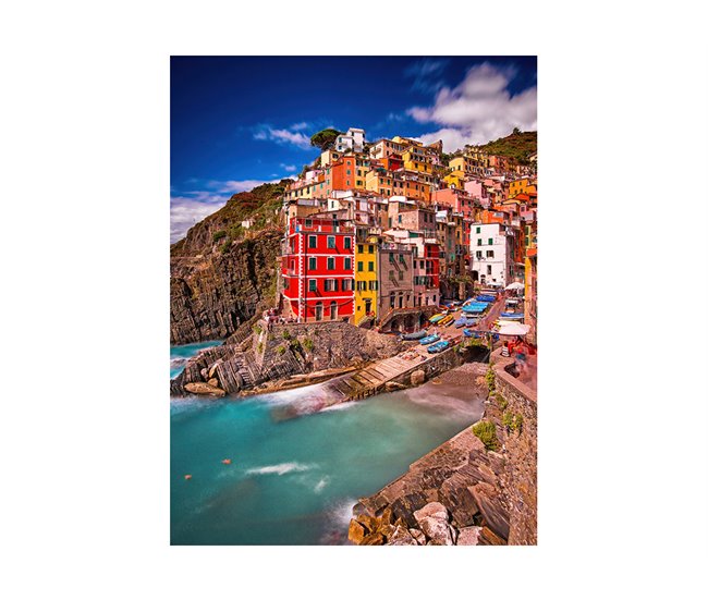 Canvas CINQUE TERRE marca MARCO MUEBLE Multicolor