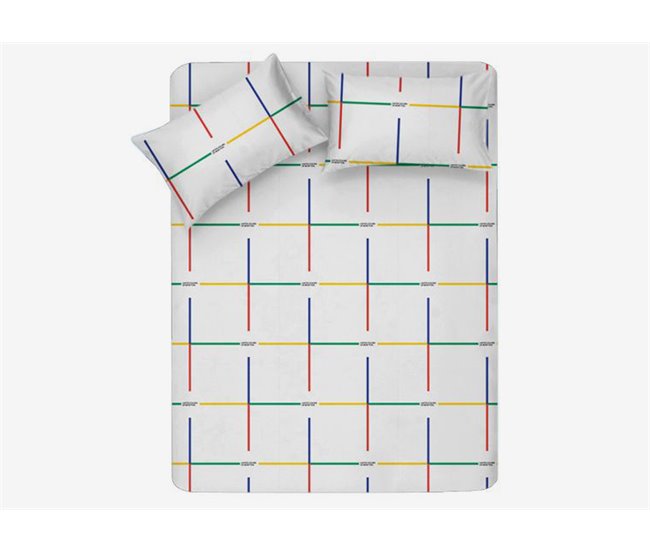 Juego sábanas RAYAS BENETTON 