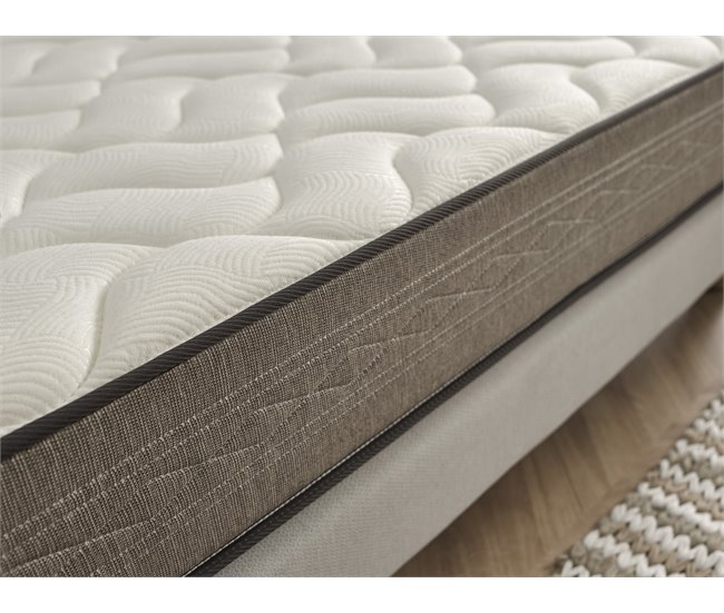 Colchón Luxury Bio Relax viscoelástica núcleo HR de alta densidad 