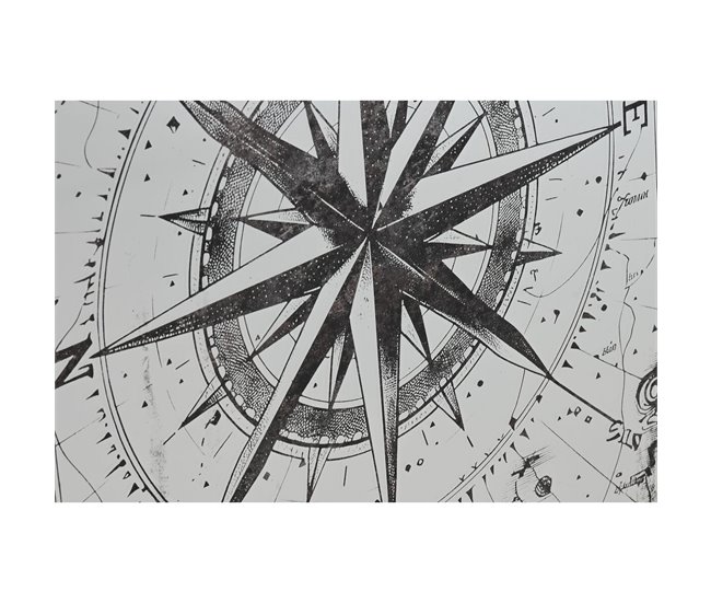 Espejo de pared Negro