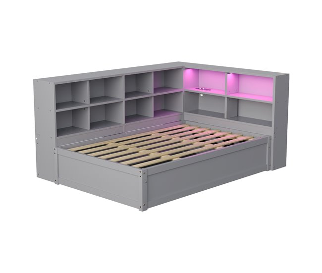 Canapés abatibles Gris