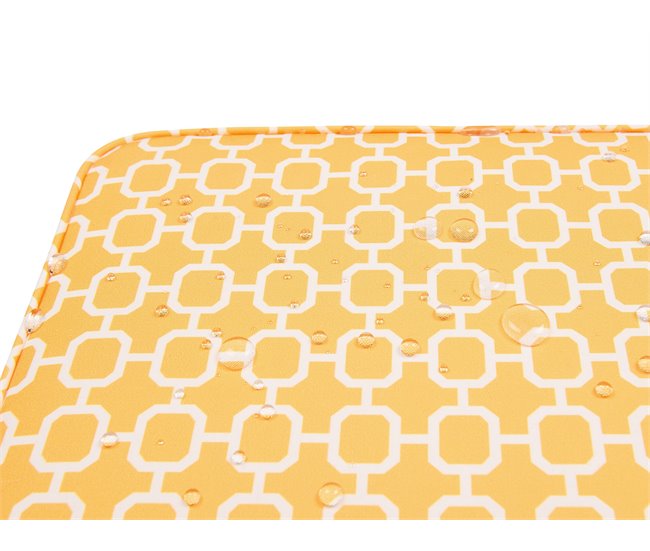 Beliani Cojines de asiento FIJI Amarillo