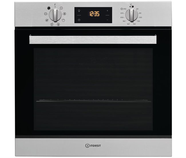 Horno multifución Pirolítico NDESIT IFW 6540 PIX Negro/ Inox