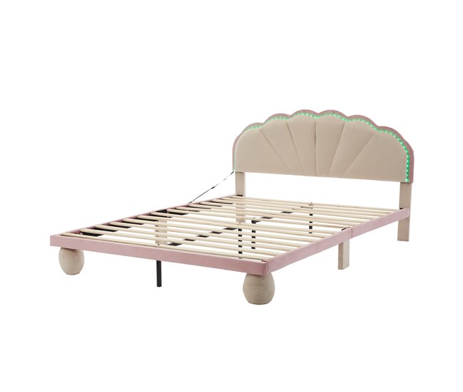 Camas de matrimonio 148x208 Rosa