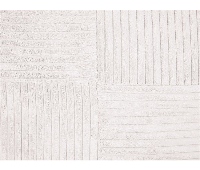 Beliani Cojín decorativo MILLET 50x30 Blanco/ Beige