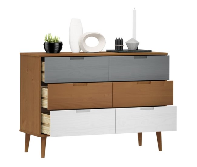 Aparador - Mueble de almacenamiento Marron