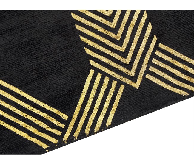 Beliani Alfombra de pelo corto VEKSE 160x230 Azul