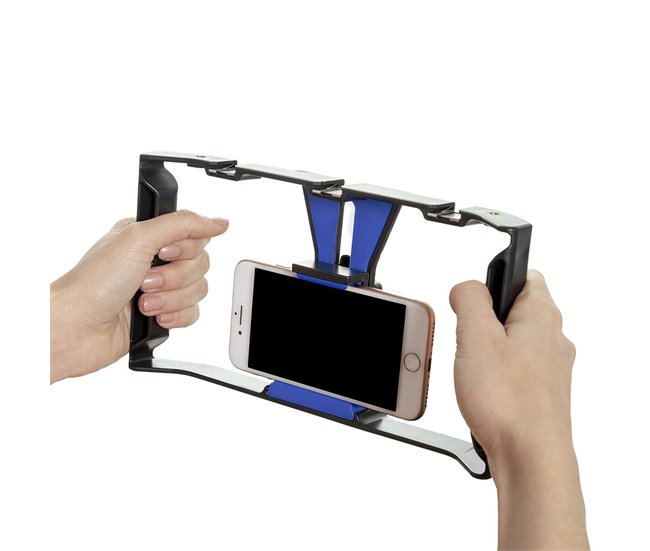 Soporte para Smartphone con Estabilizador Manual STAFECT Negro