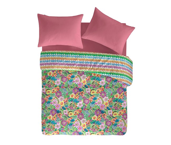 Funda nórdica reversible de algodón LOLA 