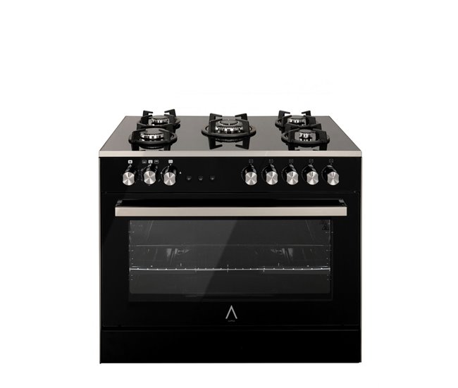 Cocina de Gas Vulcano Elite PRO-90 Negro