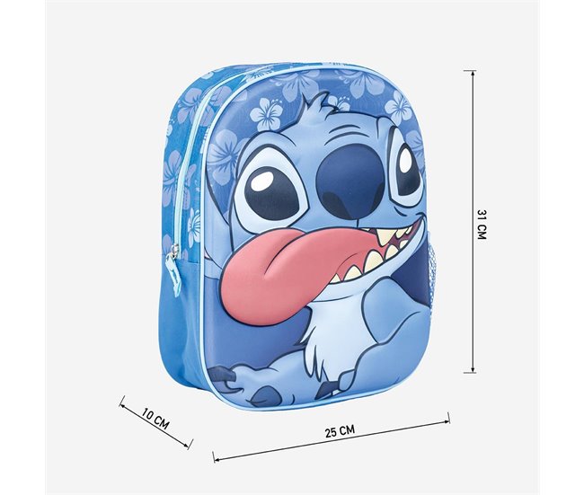 MOCHILA INFANTIL 3D STITCH Multicolor