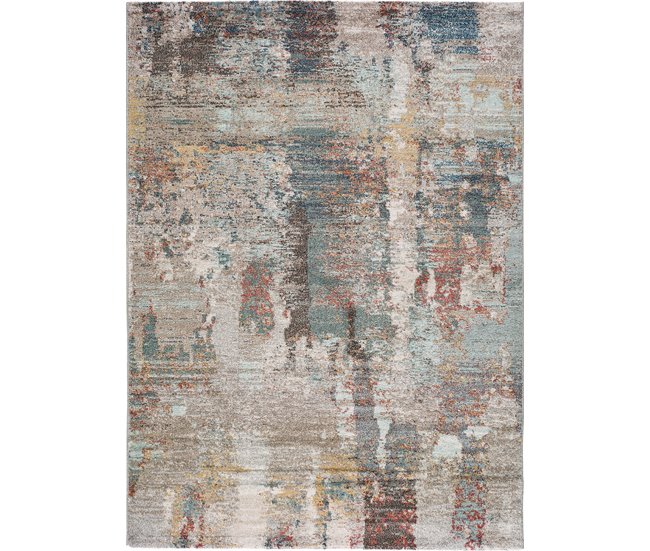 Alfombra abstracta AMIRA - ATTICGO 140x200 Multicolor