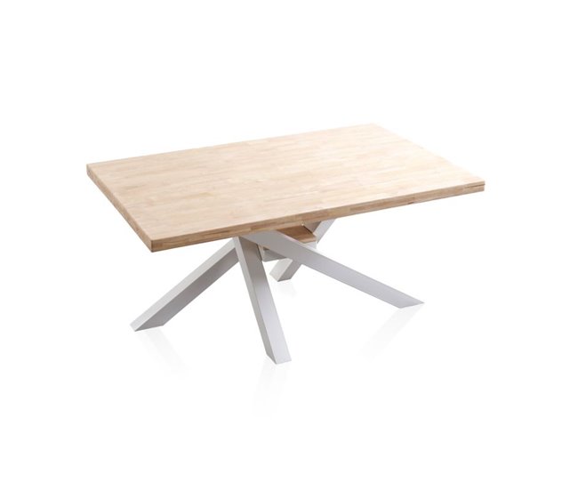Mesa de comedor Xena 160 100x160 Blanco