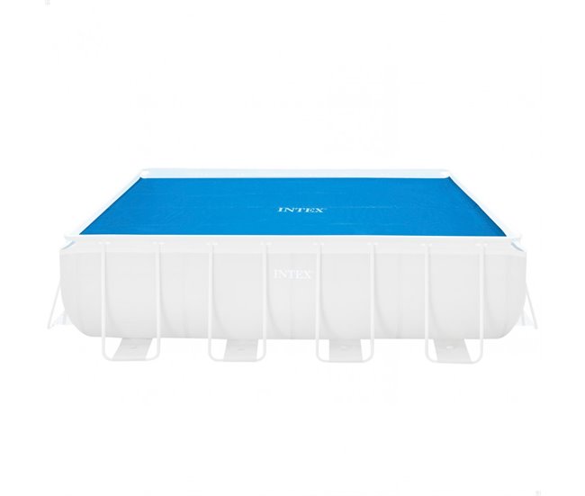 Cobertor solar INTEX piscinas rectangulares Azul
