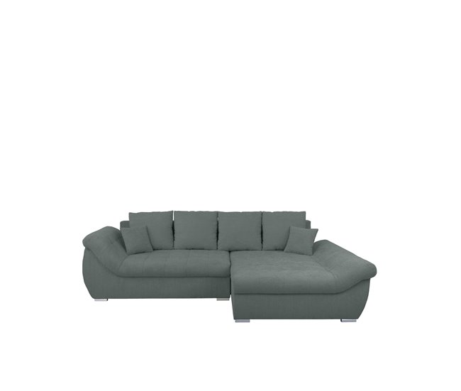 Chaise longue con cama y arcón EDEN Verde