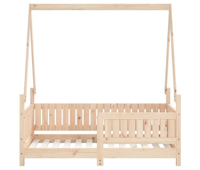 Estructura De Cama Infantil 145x76 Blanco