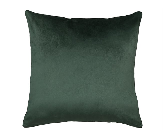 Beliani Cojín decorativo BELLEROSE Verde Oscuro