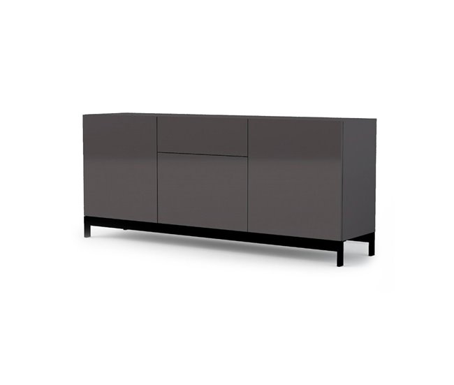 Aparador efecto madera 170 Antracita