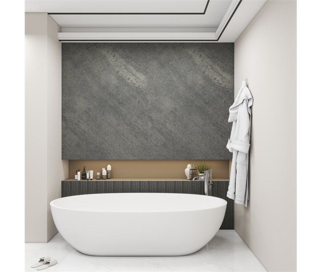 Revestimiento pared Bladel 16 paneles PVC Negro