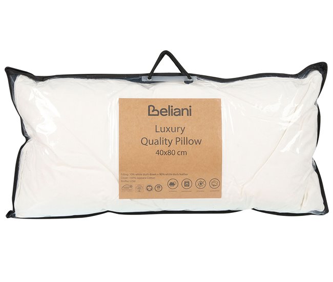 Beliani Almohada VIHREN Blanco