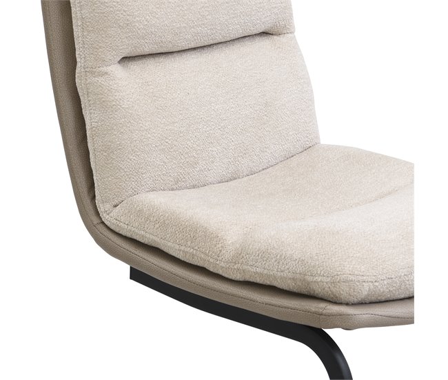 Pack de 4 sillas de comedor SIBYL  Beige