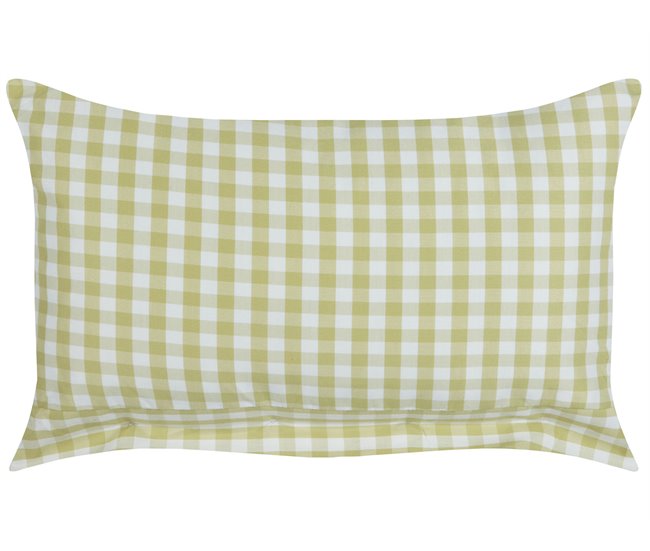 Beliani Cojín decorativo TALYA 40x60 Verde