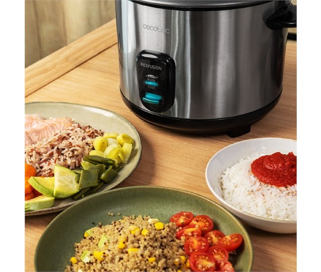Arrocera RiceFusion 7000 Cecotec Inox