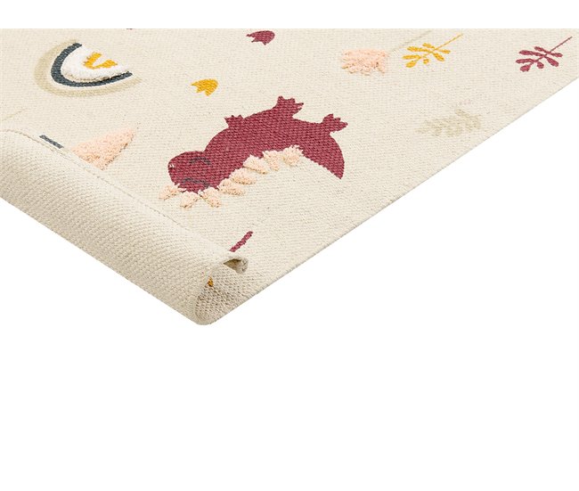 Beliani Alfombra para niños TIOP Multicolor