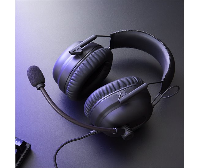 Auriculares Gaming Surround 7.1 Cable de 2,1m USB + Jack 3,5mm Negro