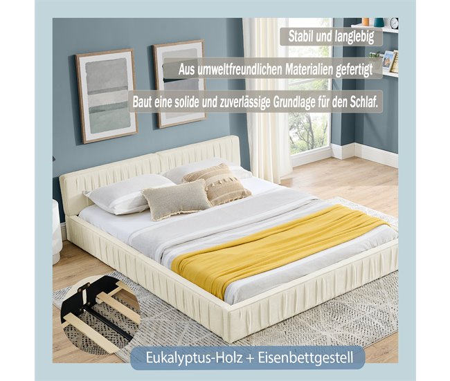 Camas de matrimonio 1778x217 Beige