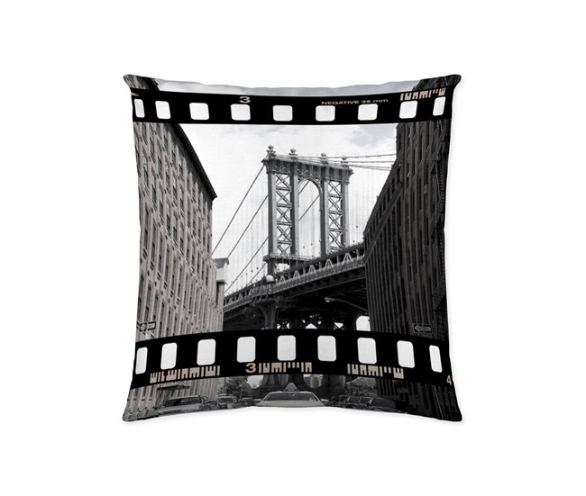FUNDA DE COJIN VACIO DOWNTOWN Estampado