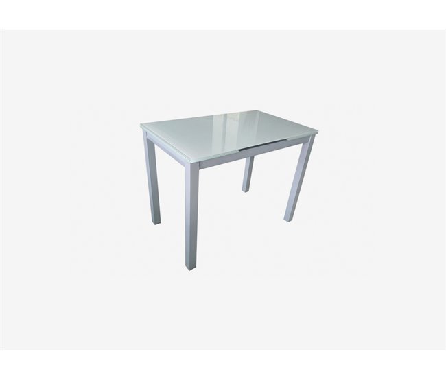 Mesa de cocina extensible_DIAMOND II Blanco