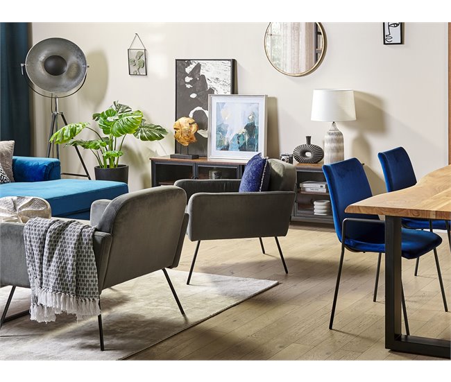 Beliani Jarrón decorativo ARWAD Negro
