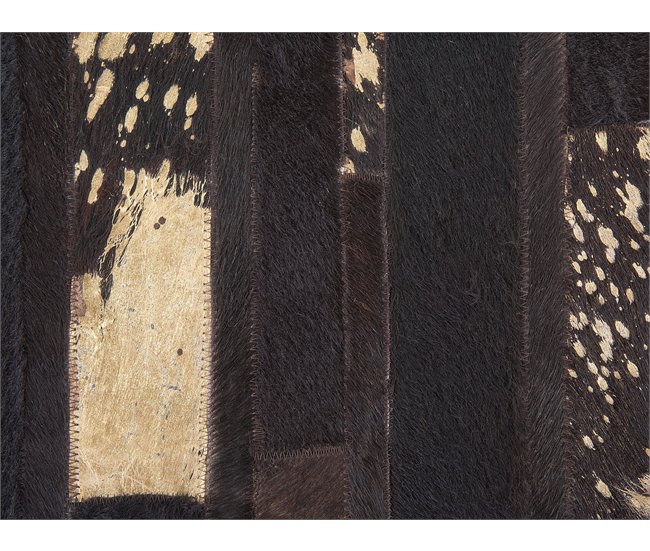 Beliani Alfombra de pelo corto ARTVIN 140x200 Marron