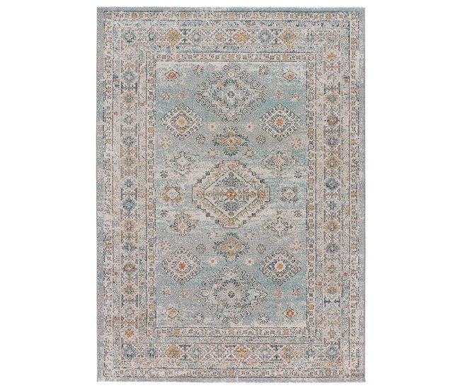 Alfombra vintage PARMA - ATTICGO 120x170 Azul