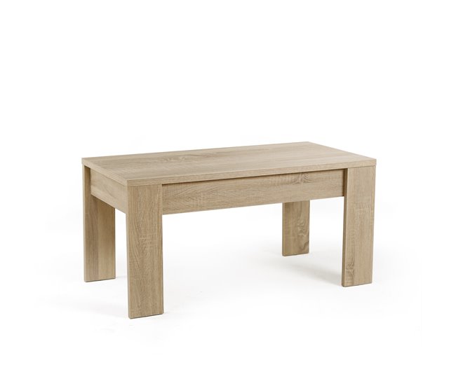 Mesa Centro Elevable 105x55 Blanco